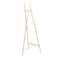 55.5" Gold Metal Geometric 3-Tier Display Easel